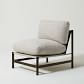 Video 1 for Wood &amp; Metal Framed Chair