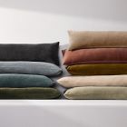 Classic Cotton Velvet Oversized Lumbar Pillow Cover