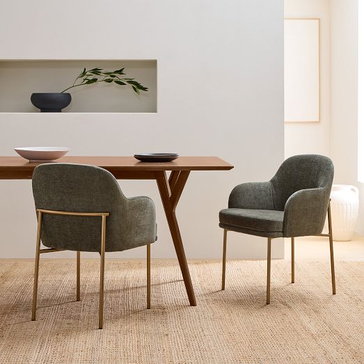 Jack Metal Dining Arm Chair by West Elm