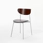 Video 1 for Mid-Century Modern Petal Leather Dining Chair