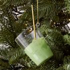 Glass Iced Matcha Latte Ornament