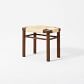 Video 1 for Mahogany Woven Rope Stool (20")