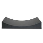 Minimalist Curved Firewood Holder