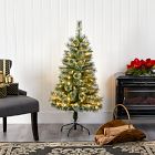Pre-Lit Faux Wisconsin Pine Christmas Tree (3'&ndash;8')