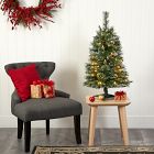 Pre-Lit Faux Wisconsin Pine Christmas Tree (3'&ndash;8')