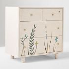 Joseph Altuzarra Painted Botanical Narrow 4-Drawer Dresser (36")