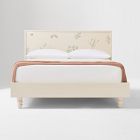 Joseph Altuzarra Painted Botanical Wood Bed
