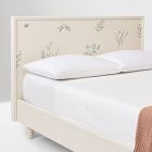 Joseph Altuzarra Painted Botanical Wood Bed