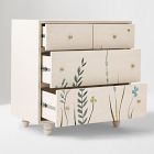 Joseph Altuzarra Painted Botanical Narrow 4-Drawer Dresser (36")