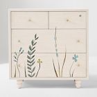 Joseph Altuzarra Painted Botanical Narrow 4-Drawer Dresser (36")
