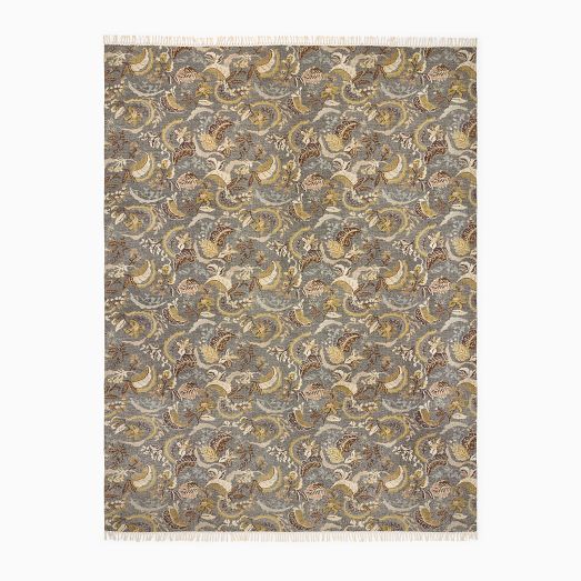 Serafina Reversible Heirloom Floral Rug by West Elm