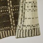 Textured Plaid Throw
