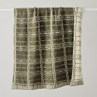 Textured Plaid Throw