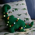 Glow-in-the-Dark Christmas Dino Cotton Sheet Set