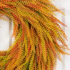 Faux Golden Wheat Wreath (28")