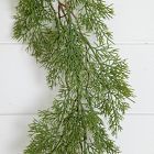 Faux Real Touch Evergreen Vine Garland (6')