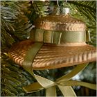Glass Garden Hat Ornament