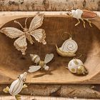 Glass Snail Ornament