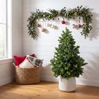 Faux Real Touch Spruce Tree w/ Decorative Planter (3'&ndash;4.5')
