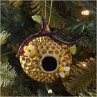 Glass Bee Nest Ornament