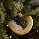 Glass Caviar Chip Ornament