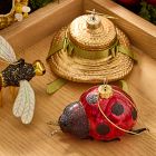Glass Ladybug Ornament