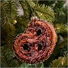 Glass Pretzel Ornament