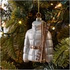 Glass Ski Jacket Ornament