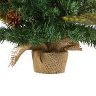 Pre-Lit Faux Berry &amp; Pine Cone Tree (2')