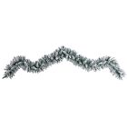 Pre-Lit Faux Snow Flocked Garland (9')
