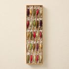 Small Glass Marquise Ornaments (Set of 25) - Neutral