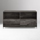 Industrial Solid Wood Storage Cabinet (60")