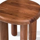 Cannellini Solid Wood Side Table (20")