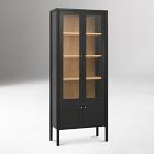 Emman Tall Glass Cabinet (86")