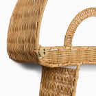 Mushroom Rattan Shelf (23")
