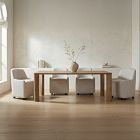 Selano Solid Wood Dining Table (72"&ndash;96")
