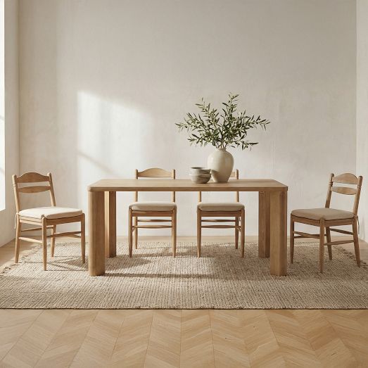Selano Solid Wood Dining Table (72"-96") by West Elm