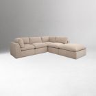 Emberleigh Foam Modular Return Bumper Ottoman Sectional (109")