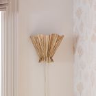 Josie Raffia Sconce (9")