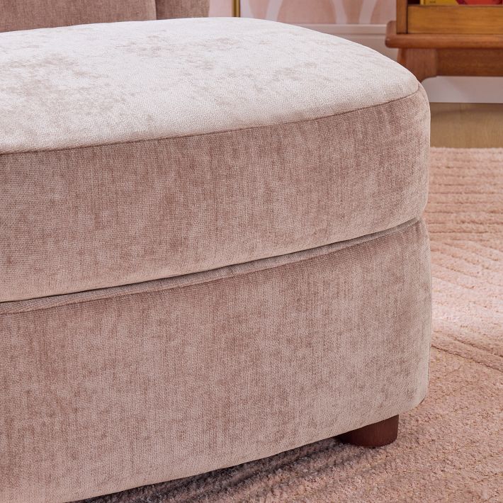 Sophie Ottoman: Durable, Certified Comfort | West Elm
