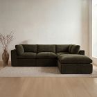 Emberleigh Foam Modular Return Bumper Ottoman Sectional (109")