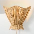 Josie Raffia Sconce (9")