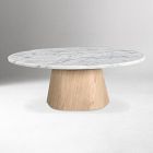 Odilia Marble Coffee Table (42")