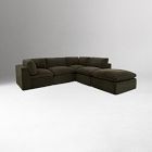 Emberleigh Foam Modular Return Bumper Ottoman Sectional (109")