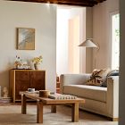 Fredrick Burl Inlay Top Coffee Table (60")