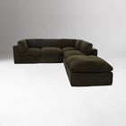 Emberleigh Foam Modular Return Bumper Ottoman Sectional (109")