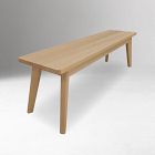 Cypress Dining Bench (46"&ndash;76")