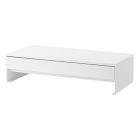 Open Box: Monitor Stand With Drawer - White