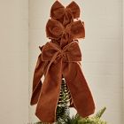 Velvet Bow Tree Topper