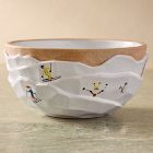 Holiday Skier Figural Cereal Bowl Sets